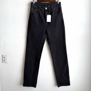 Fashion Brand Company Nap Jeans Black Wash Women’s Large NWT
